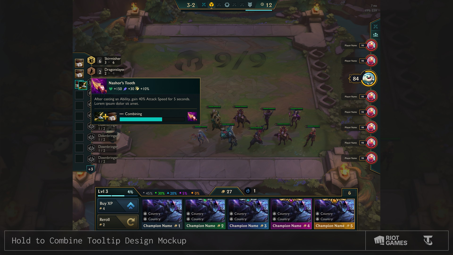 Item Recipe Mockup Detail